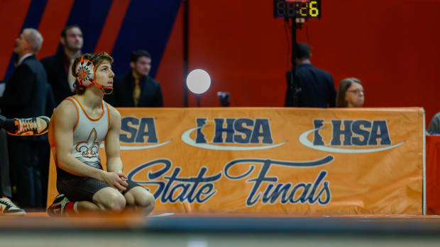 St. Charles East's Ben Davino